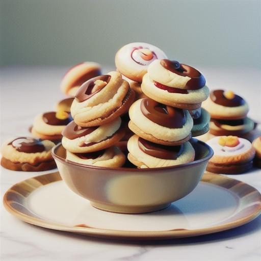 Passionfruit melting moments