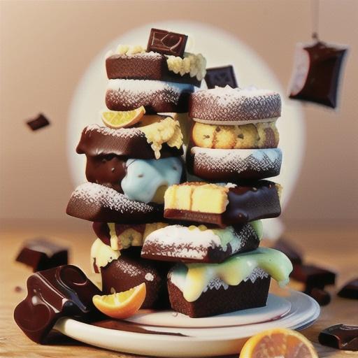 Jaffa lamingtons