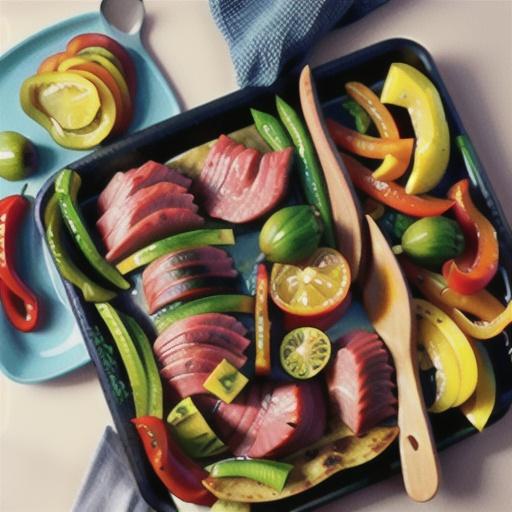 Sheet Pan Beef Fajitas