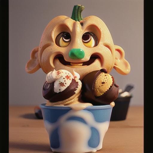 Vegan Pumpkin Ice Cream