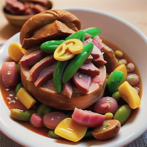 Slow Cooker Ham and Beans