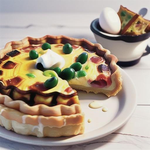 Classic quiche Lorraine