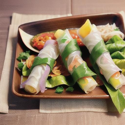 Vietnamese Fresh Spring Rolls