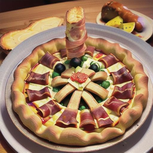 Pizza Rustica (A Sicilian Sausage and Prosciutto Pie)