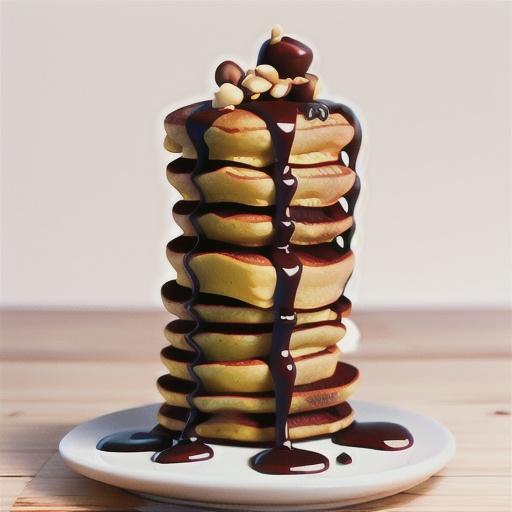 Ultimate chocolate pancakes recipe