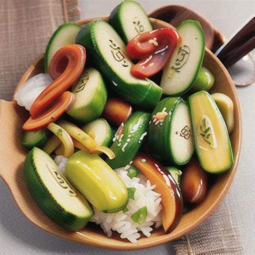 Japanese-Style Pickled Cucumber (Sunomono)