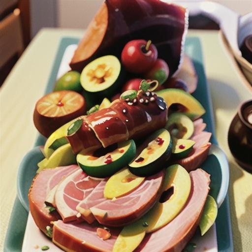 Slow-Cooker Ham with Currant-Cherry Sauce