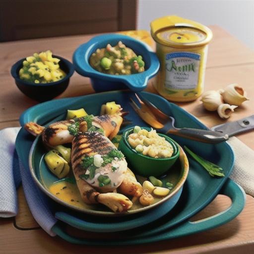 Parsley Butter Seasoned Chicken