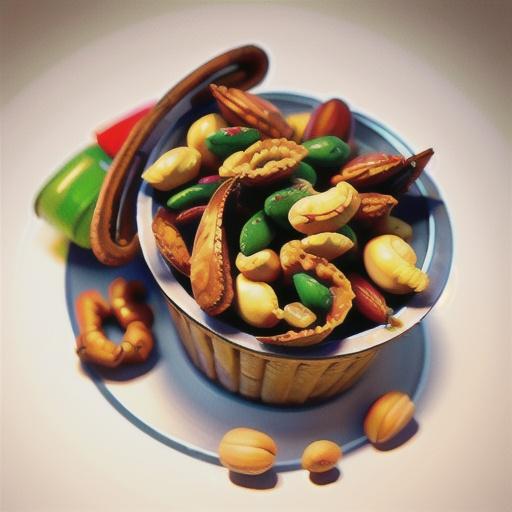 Air Fryer Spicy Roasted Peanuts