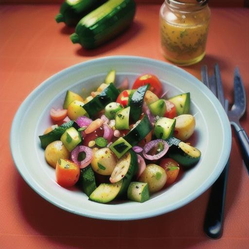 Tomato Cucumber Salad with Mint