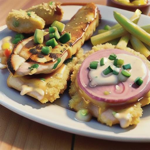 Honey Mustard-Panko Chicken Tenders