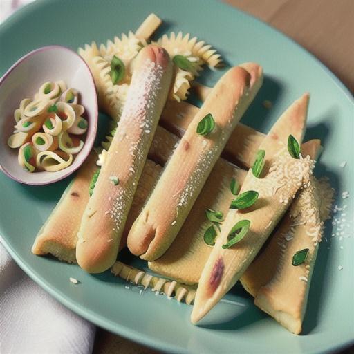 Two-Ingredient Dough Garlic Parmesan Breadsticks
