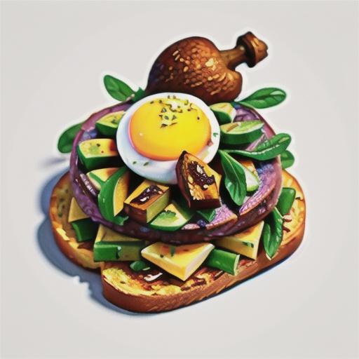 Air Fryer Hash Brown “Toast”