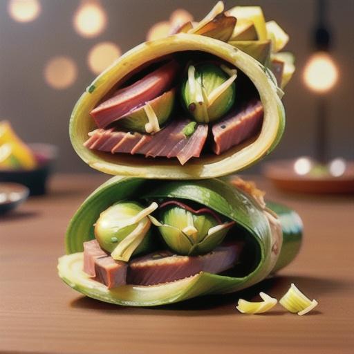 Tuna and Artichoke Wraps