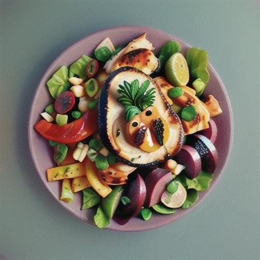 Cajun chicken salad