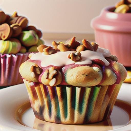 Aunt Norma's Rhubarb Muffins