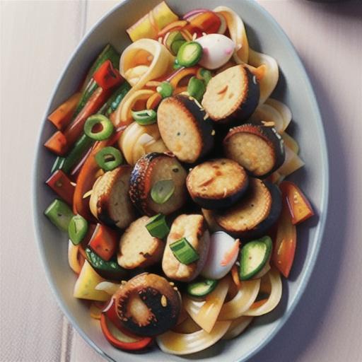 Chow mein rissoles recipe