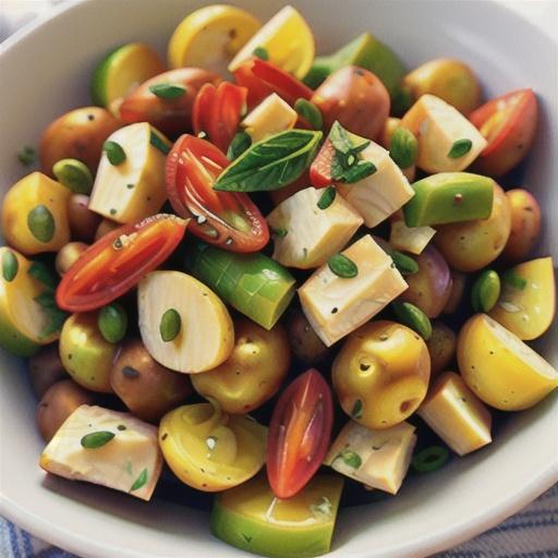 Light and Easy Greek Potato Salad