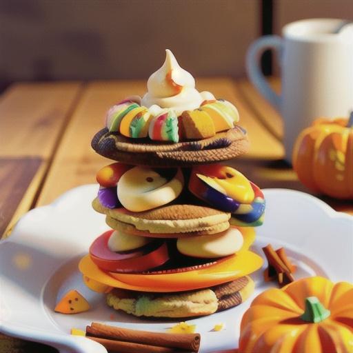 Pumpkin Spice No-Bake Cookies