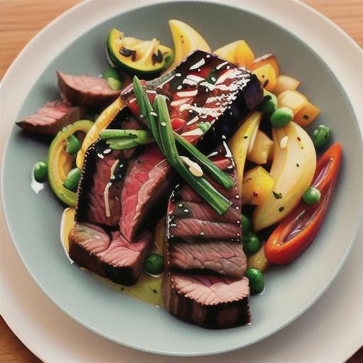 Asian Flair Flat Iron Steak