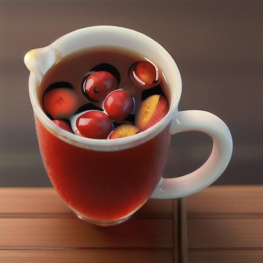 Fresh Cranberry Spiced Tea