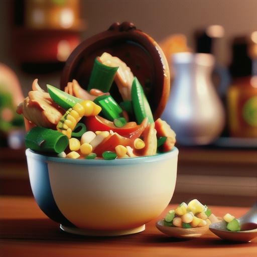 Catherine's Spicy Chicken Soup