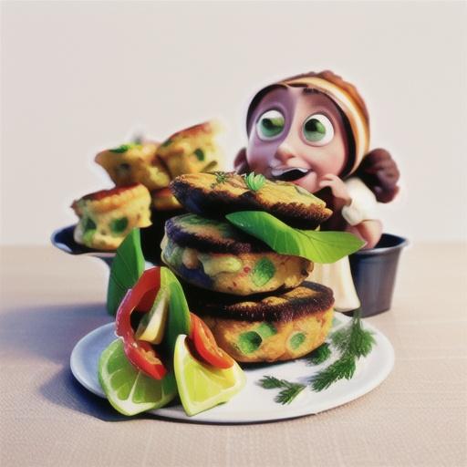 Salmon and dill fishcakes