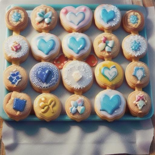 Italian Cookies with Icing