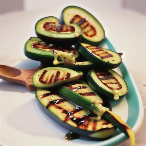 Grilled Zucchini Slices