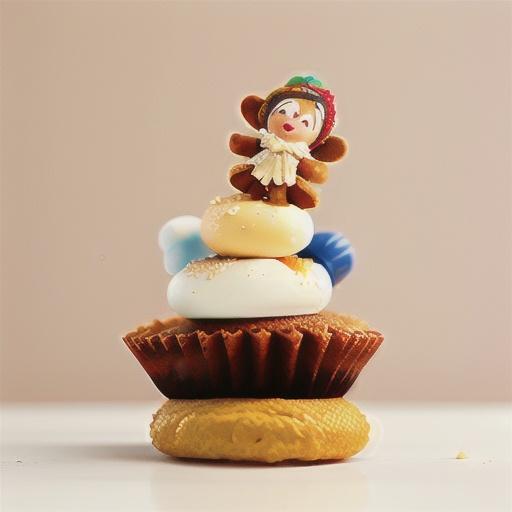 Gingerbread eggnog cups