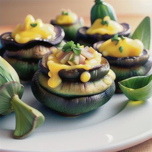 Artichoke Stuffed Mushrooms