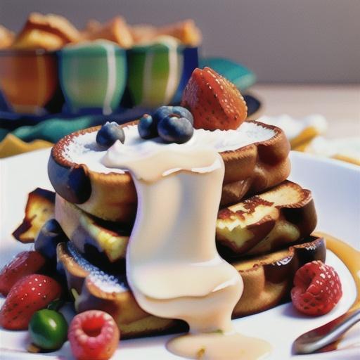 Honey Ricotta Stuffed French Toast