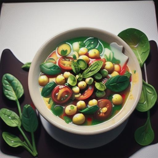 Vegan Italian Garbanzo Bean Soup