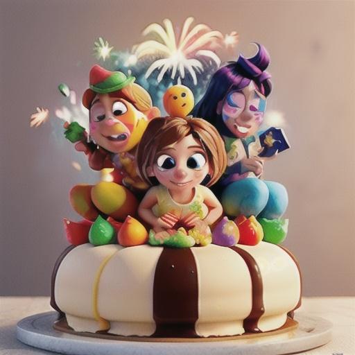 PEEPS® Fireworks Layer Cake