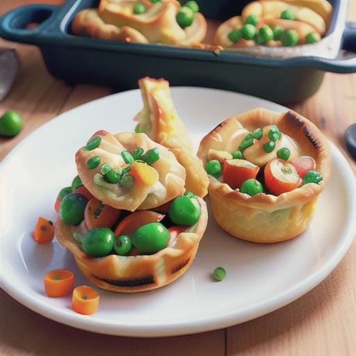 Impossibly Easy Mini Chicken Pot Pies