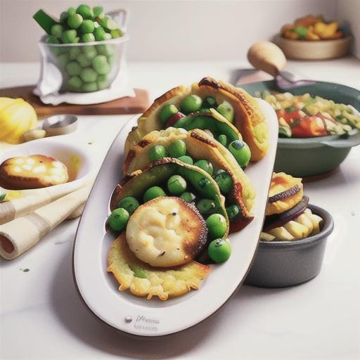 Pie maker smashed pea and haloumi fritters recipe