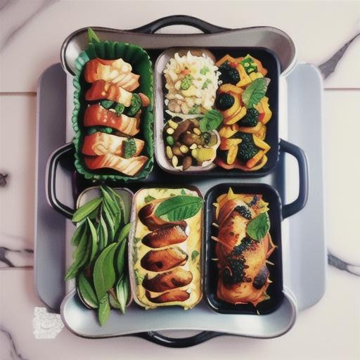 Tandoori salmon tray bake recipe