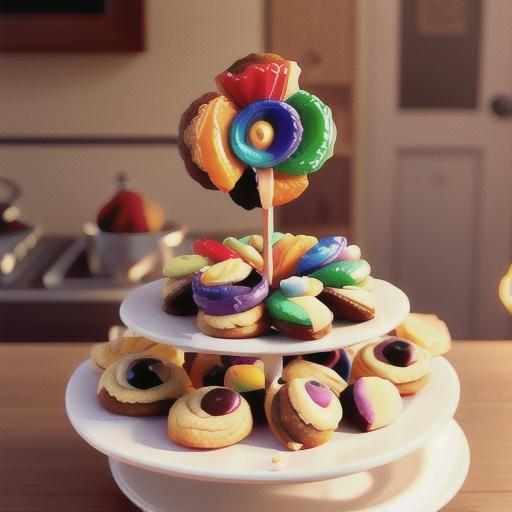 Orange Date Pinwheel Cookies