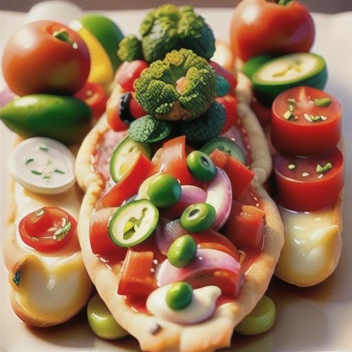 Tuna Appetizer Pizza