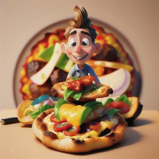 Barbecue Cheeseburger Pizza