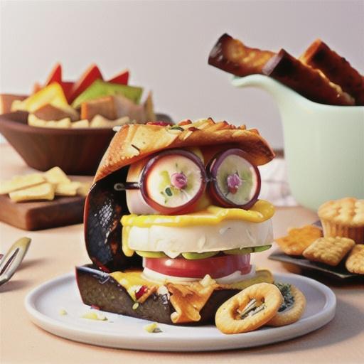 Easy Brie Smoked Lox Torte