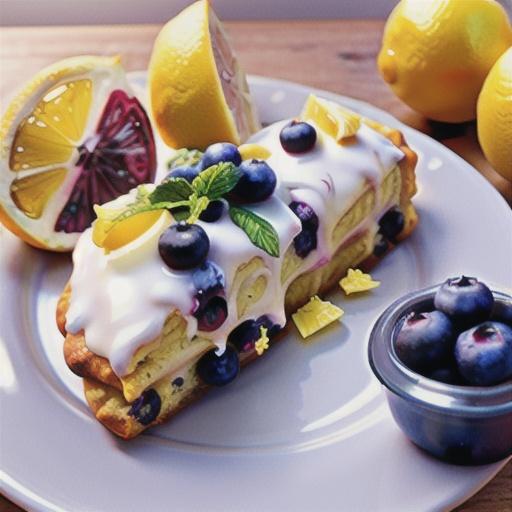 Lemon Blueberry Scones