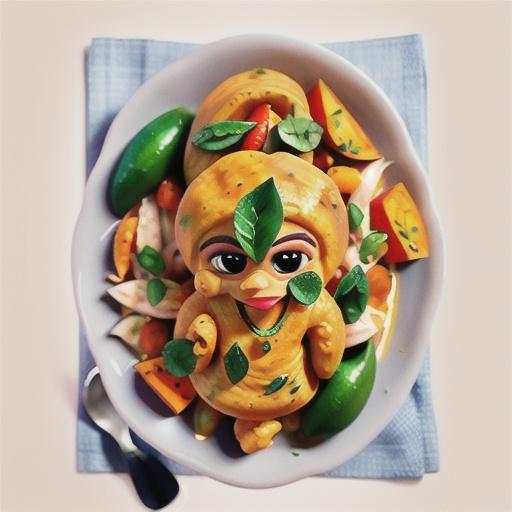 Jamaican chicken and sweet potato curry