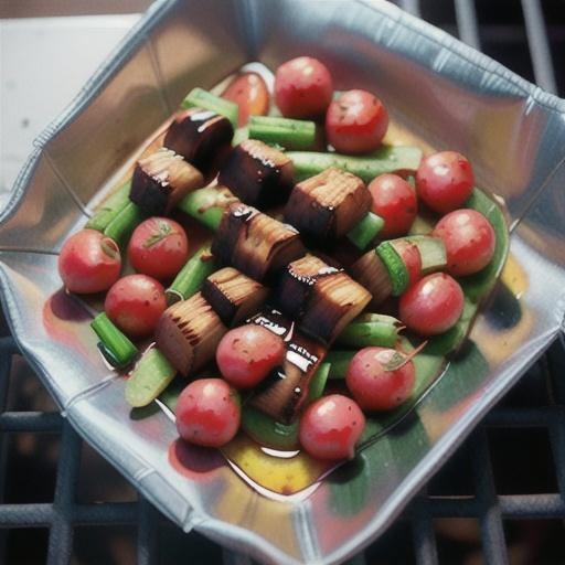 Grilled Radishes in Foil