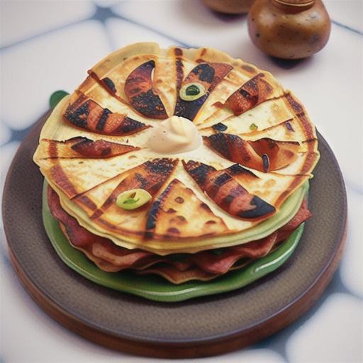 Potato and chorizo tortilla