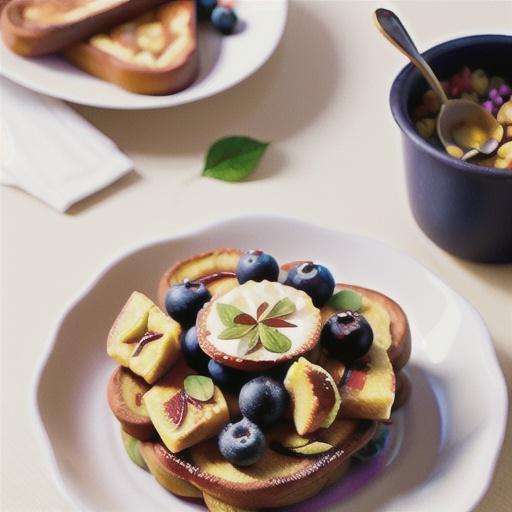 Cinnamon-berry French toast