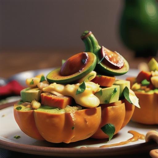 Avocado Stuffed Yams