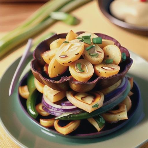 Rösti Potatoes with Peppers and Onions