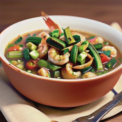 Shrimp Gumbo with Okra