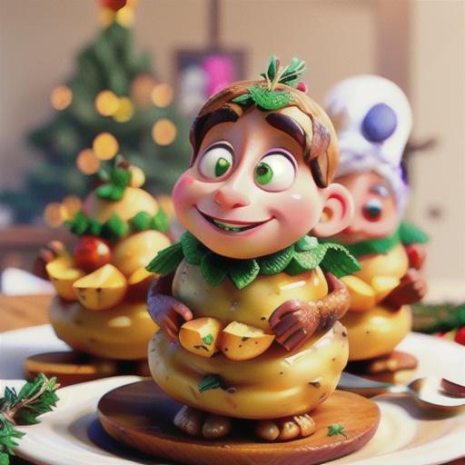 Thyme hasselback potatoes